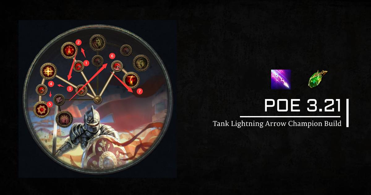 PoE  Tank Lightning Arrow Champion Build