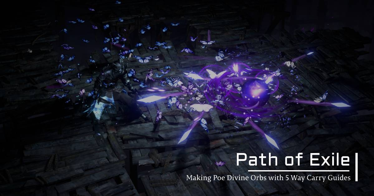 Making Poe Divine Orbs with 5 Way Carry Guides