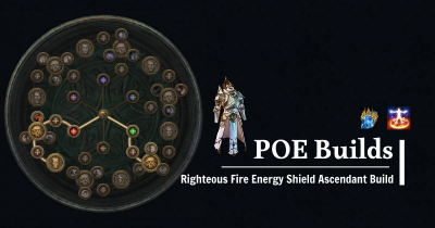 Poe 3.21 Vaal Righteous Fire Energy Shield Ascendant Build