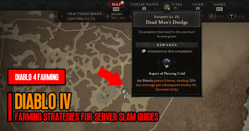 Diablo 4 Fast Farming Items and Level Up Strategies for Server Slam Guides