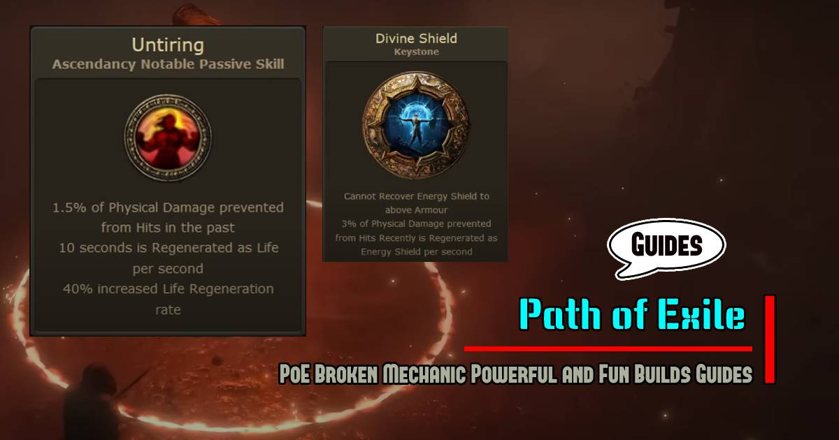 PoE Broken Mechanic Powerful and Fun Builds Guides