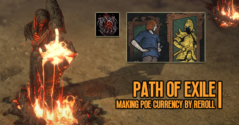 Making POE Currency by Reroll with Bestiary and Vaal Orb