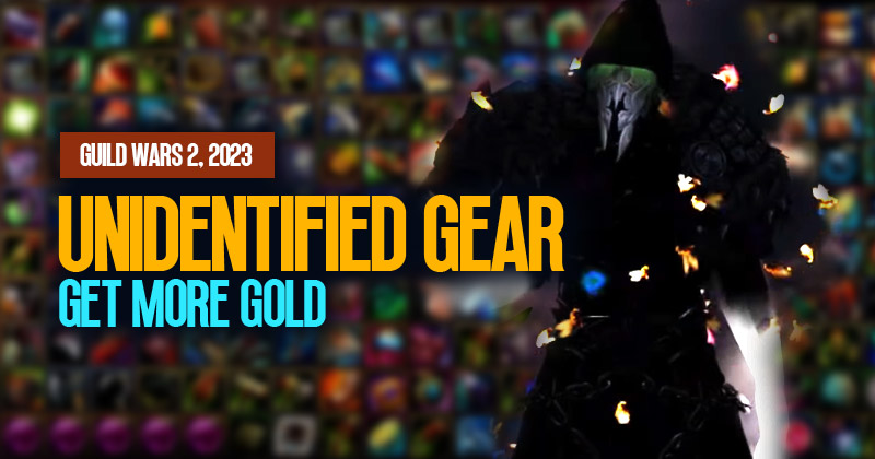 How to get more gold with unidentified gear in Guild Wars 2, 2023?