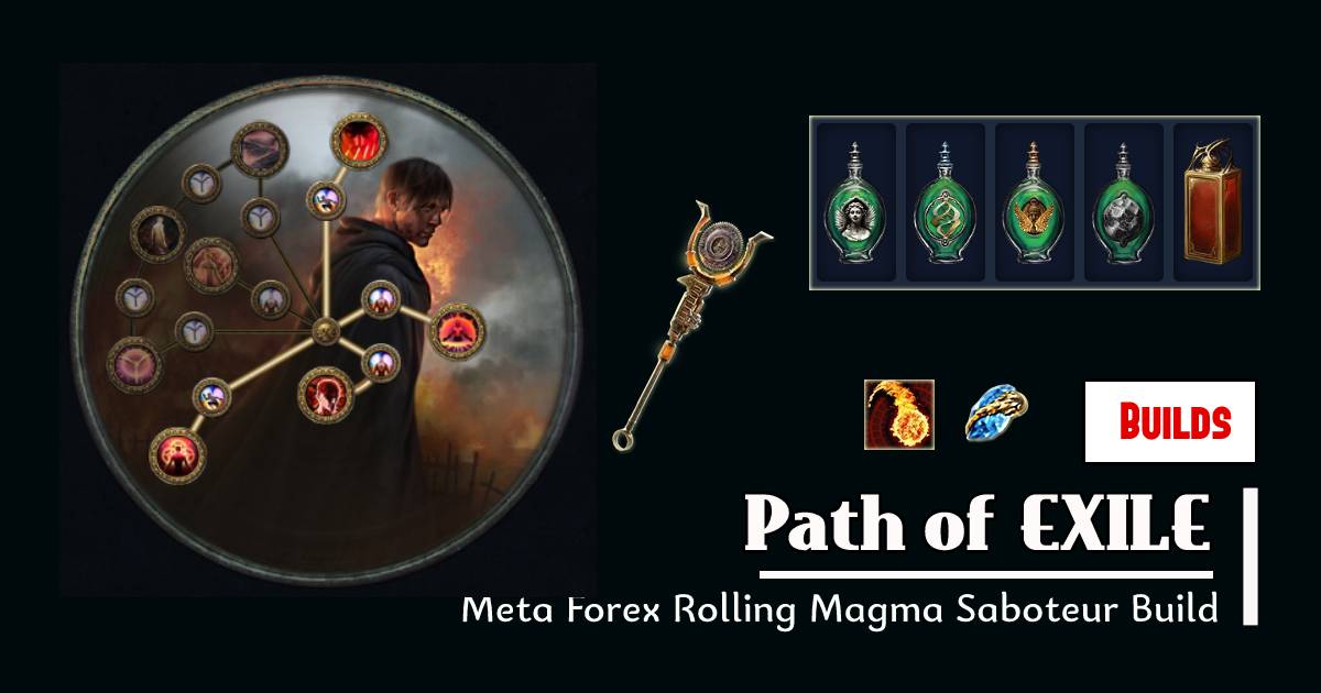 PoE 3.21 Meta Forex Rolling Magma Saboteur Build