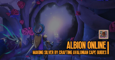 Making Albion Online Silver by crafting Avalonian Cape Guides