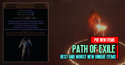 Path of Exile Crucible Best and Worst new unique items Guides