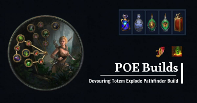 PoE 3.21 Devouring Totem Explode Pathfinder Build