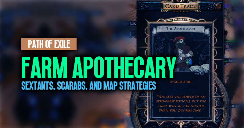 POE Farm Apothecary: Maximizing Rewards with Sextants, Scarabs, and Map Strategies
