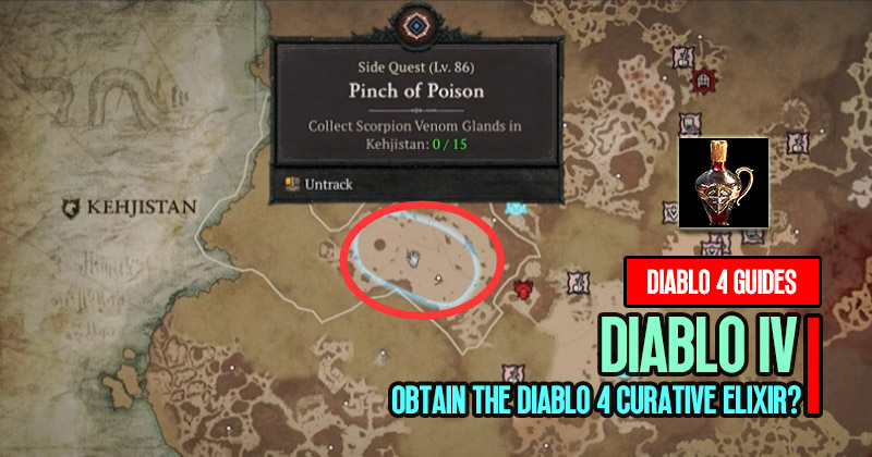 How to Obtain the Diablo 4 Curative Elixir?