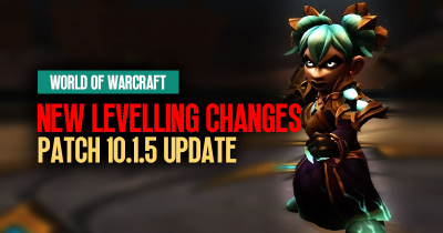What levelling changes does the World of Warcraft Patch 10.1.5 update bring?