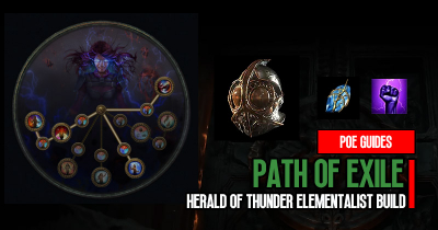 Poe 3.21 Ultimate Mapping Herald of Thunder Storms Elementalist Build