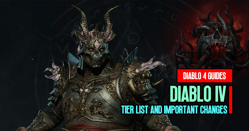 Diablo 4 Season 1 Classes: Tier List and Important Changes
