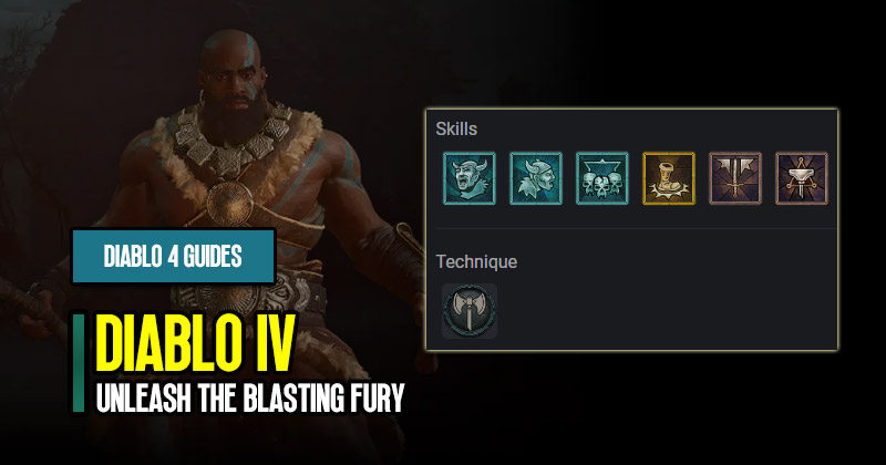 Diablo 4 Barbarian Speed Build: Unleash the Blasting Fury