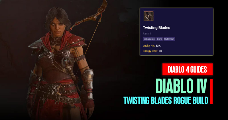 Diablo 4 Season 1 Twisting Blades Rogue Powerful and Efficient Build