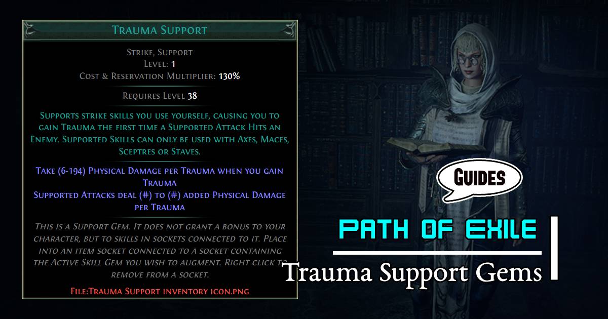 PoE 3.22 Trauma Support Guide: Frost Breath and Pillar of the Caged God Builds