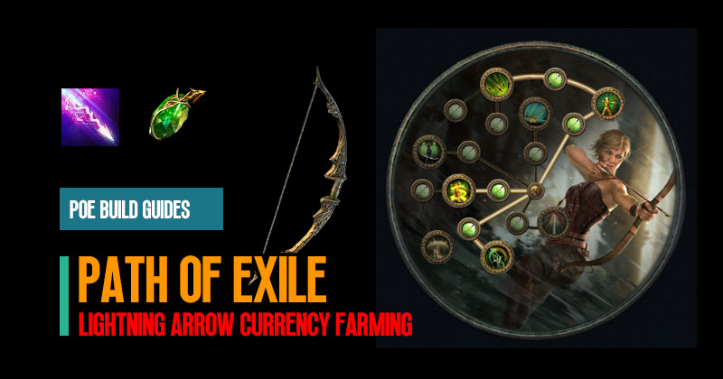 Poe 3.22 The Lightning Arrow Magic Find Currency Farming Build