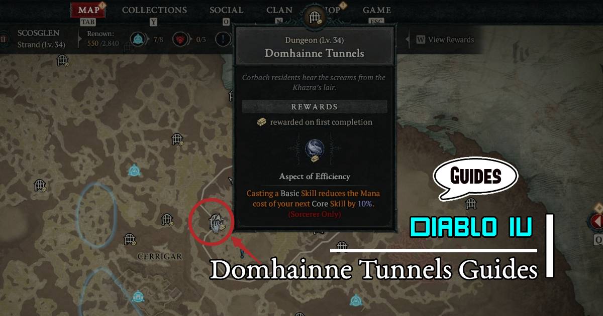 Diablo 4 Domhainne Tunnels Guides: The New Fast Leveling Method