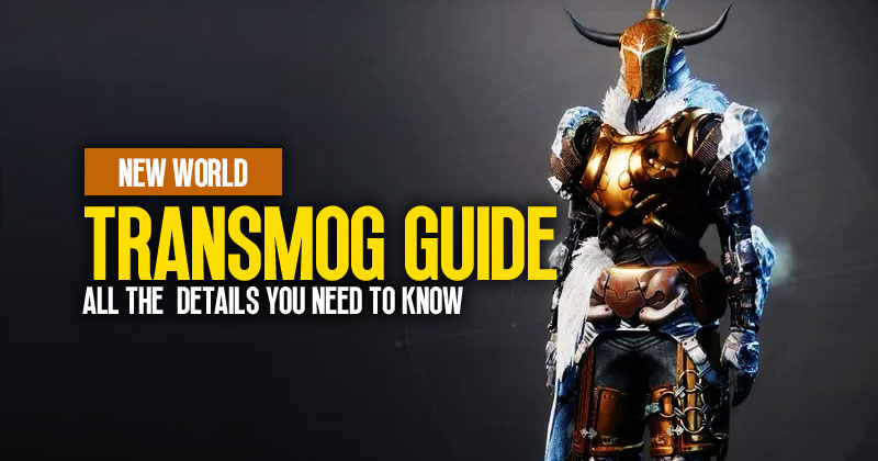 New World Transmog Guide: All the  Details You Need To Know