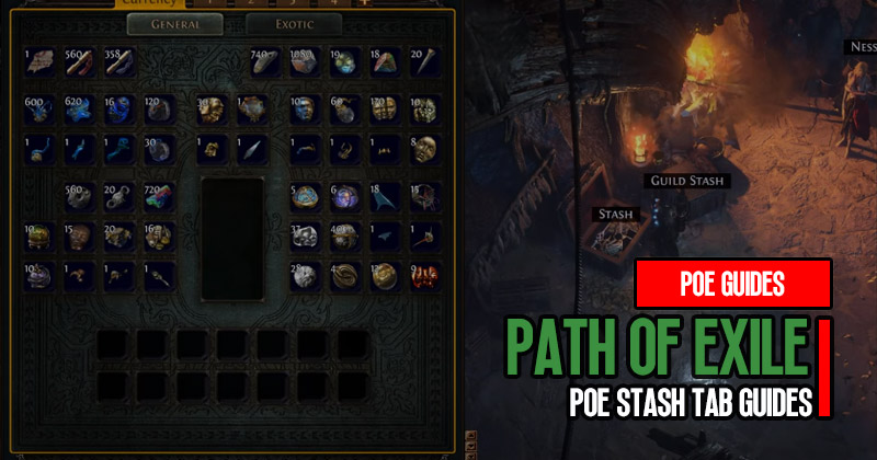 PoE Stash Tab Guides:  Which are the Most Valuable Stash Tabs?