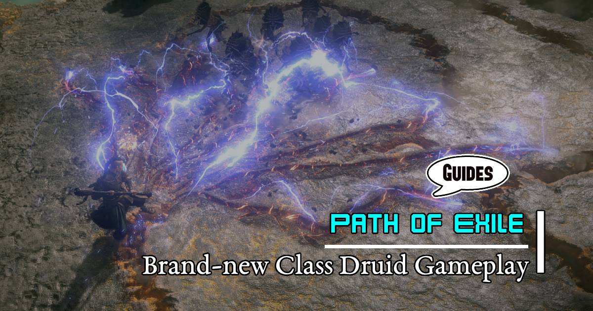 Path of Exile 2 Brand-new Class Druid Gameplay