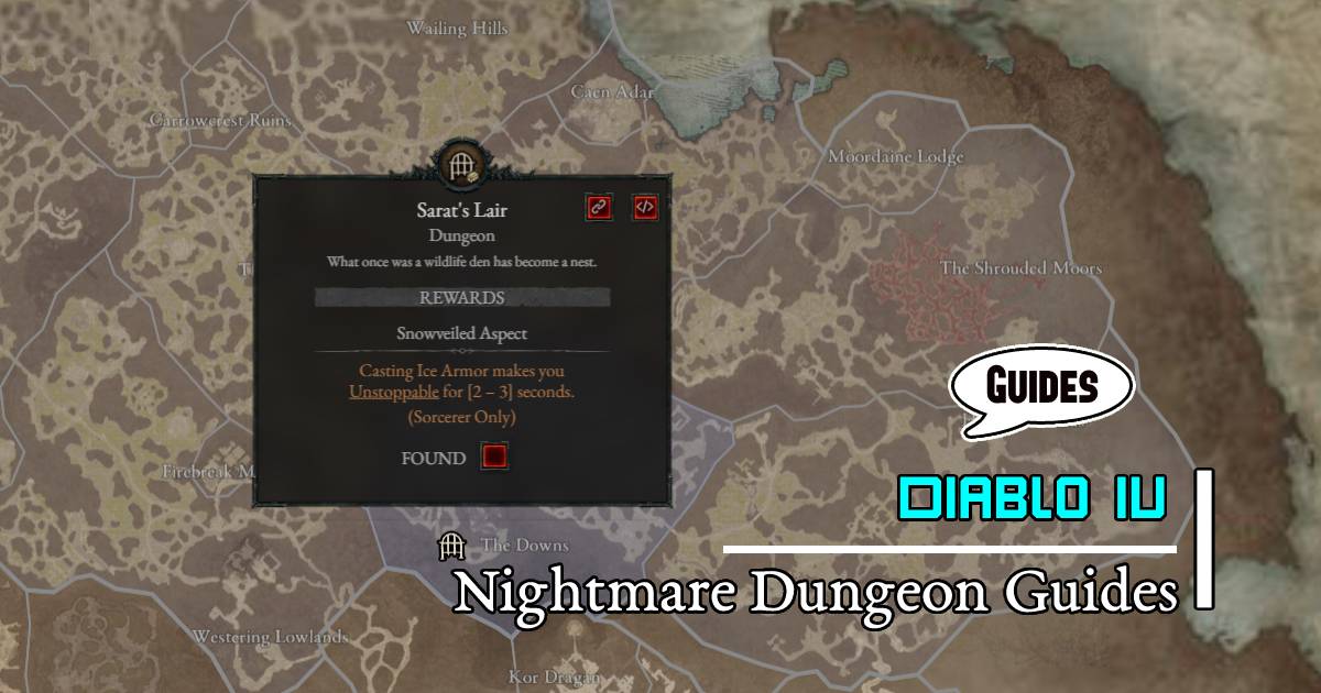 Diablo 4 Nightmare Dungeon Farming Gold and legendary items Guides