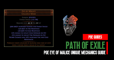 PoE Eye of Malice Guide: Greatly Amplify Damage Output