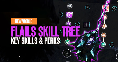 What are the key skills and perks for Flails in New World?
