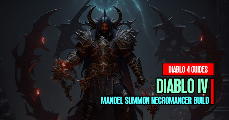 Diablo 4 Season 2 Ring of Mendeln Summoner Necromancer Build