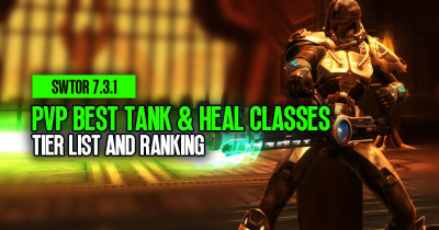 SWTOR 7.3.1 PVP Best Tank and Heal Classes: Tier List and Ranking