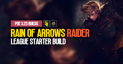 PoE 3.23 Rain of Arrows Raider League Starter Build: Fast, Tank and Budget-Friendly