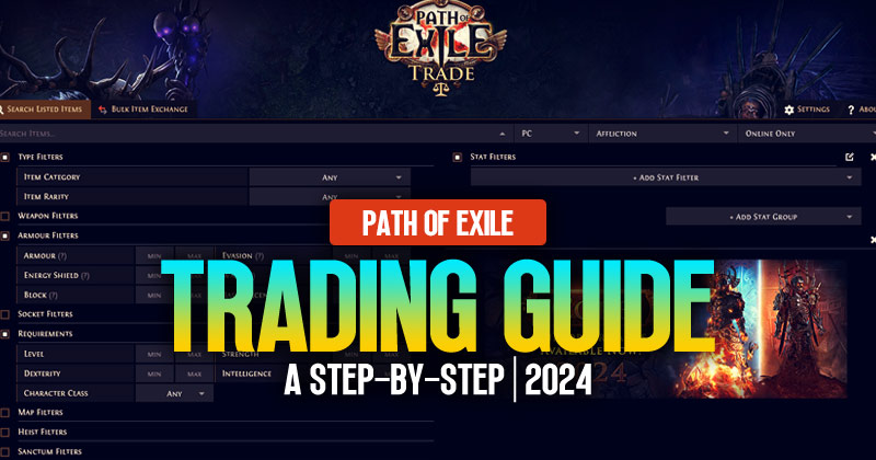 Path of Exile Trading for Beginners: A Step-by-Step Guide | 2024