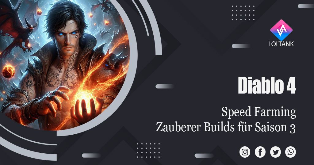 T100 Speed Farming Zauberer Builds für Diablo 4 Saison 3