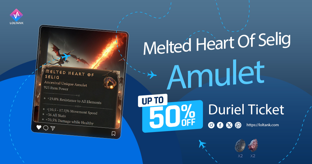 Diablo 4 S3 Power of Melted Heart of Selig Amulet Guides