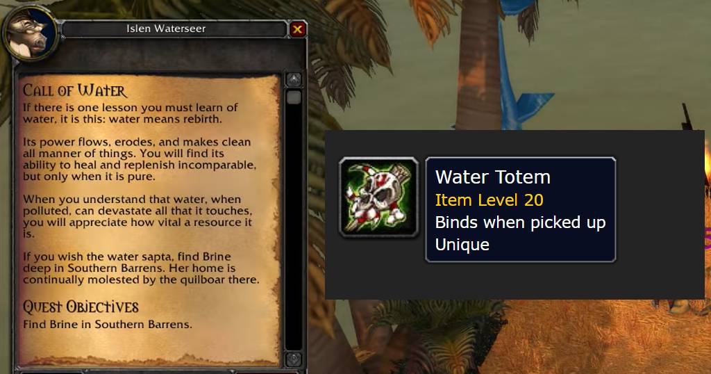 WoW Classic SoD Acquiring the Water Totem for Shaman Guides