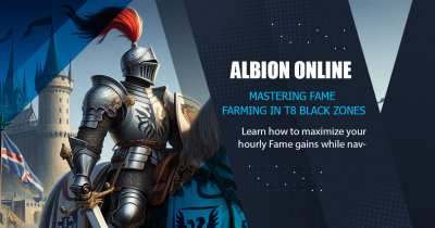 Albion Online Fame Farming in T8 Black Zones Strategies