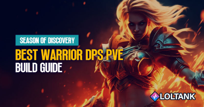 Season of Discovery Builds Guide: Best Warrior DPS PvE in Phase 2 | WoW Classic