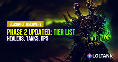 Season of Discovery Phase 2 Updated Tier List: Healers, Tanks and DPS